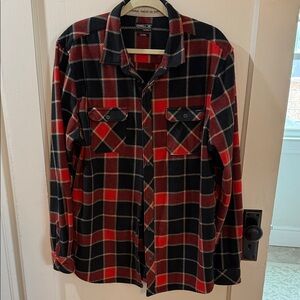 O'Neill Red and Black Checkered Shirt